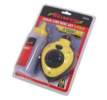 CHALK LINE SET - CHALK LINE SET - 3 PIECE