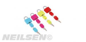 HI-VIS BRASS PADLOCKS SET 4PCS NEILSEN