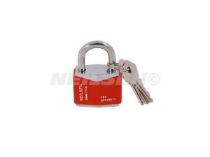 30MM RHOMBIC CHROME PLATED IRON PADLOCK