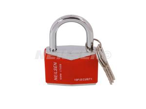 60MM RHOMBIC CHROME PLATED IRON PADLOCK