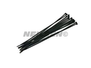 CABLE (ZIP) TIES BLACK 4.8X300MM  16PCS