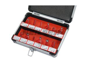 ROUTER BIT SET - 12 PIECE 1/4 SHANK