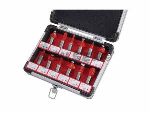 ROUTER BIT SET - 12 PIECE 1/2 SHANK