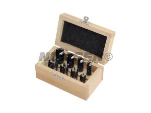 WOOD PLUG CUTTING SET - 8 PIECE