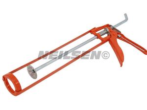 CAULKING GUN WITH NEEDLE ORANGE BODY