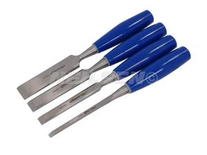 4PCS WOODEN CHISEL SET IN COLOR BOX