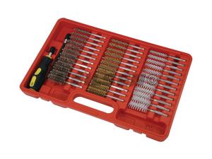 38PC BRUSH SET IN RED BMC PACK