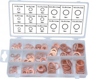 150-PIECE COPPER O-RING ASSORTMENT