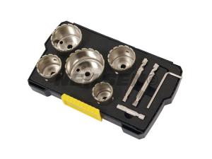 9PCS DIAMOND HOLESAW SET PLASTIC BOX