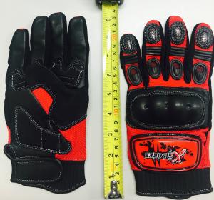 RED KNUCKLE GLOVE LARGE ( SIZE 10) 