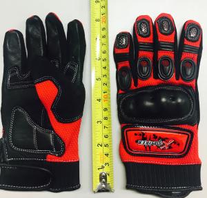 RED KNUCKLE GLOVE EXTRA SMALL  