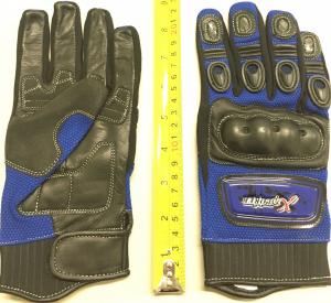 BLUE KNUCKLE GLOVE SMALL ( SIZE 8) 