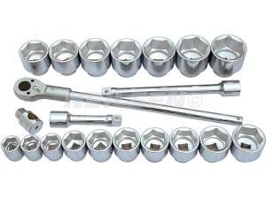 SOCKET SET-21PC 1IN.DR NEILSEN