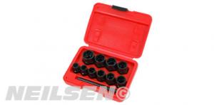 11PCS BOLT EXTRACTOR SET (HIGH PROFILE)