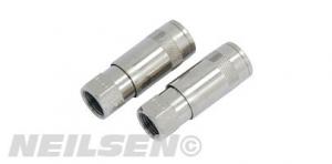 AIR QUICK COUPLER SET - 2PC FEMALE 3/8 BSP