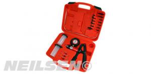 21 PC VACUUM/PRESSURE PUMP & BRAKE BLEEDING KIT