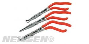 3PCS PISTOL GRIP LONG REACH PLIERS 11IN.