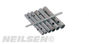 6PC TUBULAR BOX WRENCH SET