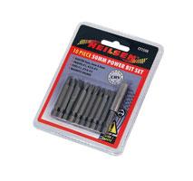 10PCS 50MM POWER BITS SET