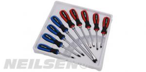 9PCS PROFESSIONAL GO THROUGH SCREWDRIVER SET