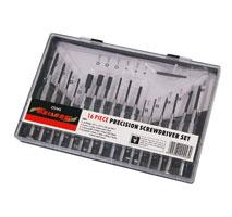 SCREWDRIVER SET 16PC CHROME PLATED