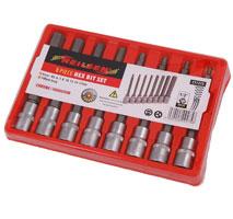 HEX BIT SET - 8PC 1/2DR  EXTRA LONG