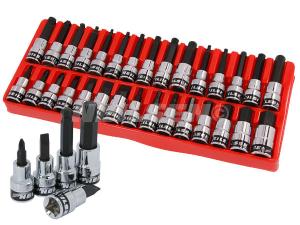 30PC 1/2IN. DR. BIT SOCKET SET