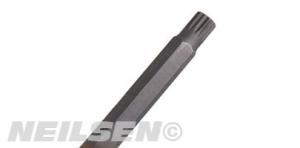 SPLINE SOCKET BIT EXTRA-LONG  M12 X 800MM 1/2