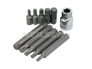 11 PIECE SPLINE SET WITH 1/2 inch