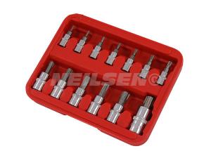 13PC 1/4,3/8 T TYPE BIT SOCKET