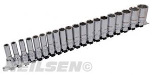 20PC DEEP 1/2INS XI ON SOCKET SET