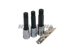 3PC SPECIAL SOCKET SET FOR BMW RIM LOCKS