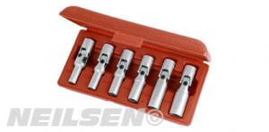 GLOW PLUG SOCKET SET 6PCS 3/8 DRIVE