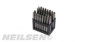 32PC 75MM BIT SET INC SECURITY BITS