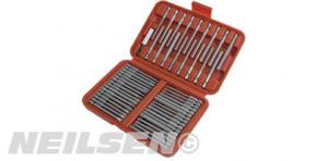 BIT SET - 50 PIECE LONG SECURITY FIXINGS