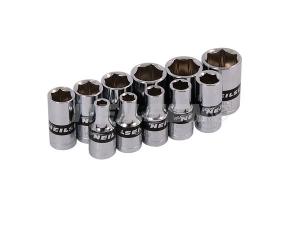 SOCKET SET - 11PC 1/4IN.DR / SA REGULAR