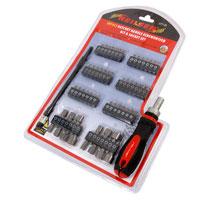 58PC RATCHET HANDLE SCREWDRIVER BIT & SOCKET SET