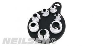 7-PIECE PIPE CONNECTOR LOOSENING CLIP SET