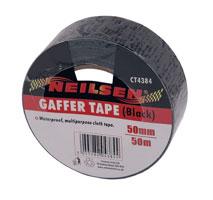 GAFFER TAPE BLACK