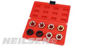 8PCS AXLE SPINDLE RETHREADING SET