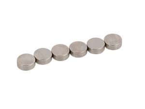 RARE EARTH MAGNETS, 8 MM, 6-PCS.