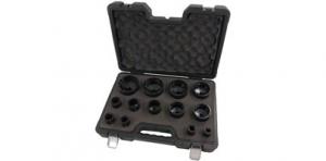 13-PIECE SPECIAL SOCKET SET WITH INSIDE TOOTH FOR GROOVED NUTS