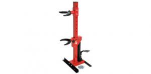 COIL SPRING COMPRESSOR HYDRAULIC. RED BODY