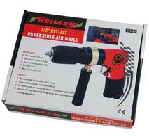 AIR DRILL - 1/2IN. KEYLESS REVESIBLE