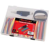 162PC PORTABLE HEAT SHRINK KIT