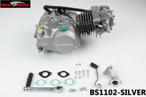 YX 140CC KICK START 4 SPEED MANUAL CLUTCH IN SILVER