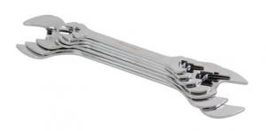 DOUBLE OPEN END SPANNER SET- EXTRA FLAT