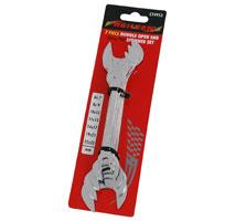 DOUBLE OPEN END SPANNER SET- EXTRA FLAT