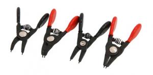 4-PIECE SNAP RING PLIERS SET FOR SMALL LOCKING CIRCLIPS