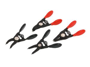 4-PIECE SNAP RING PLIERS SET FOR SMALL LOCKING CIRCLIPS